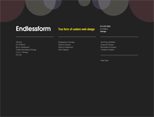 Tablet Screenshot of endlessform.com
